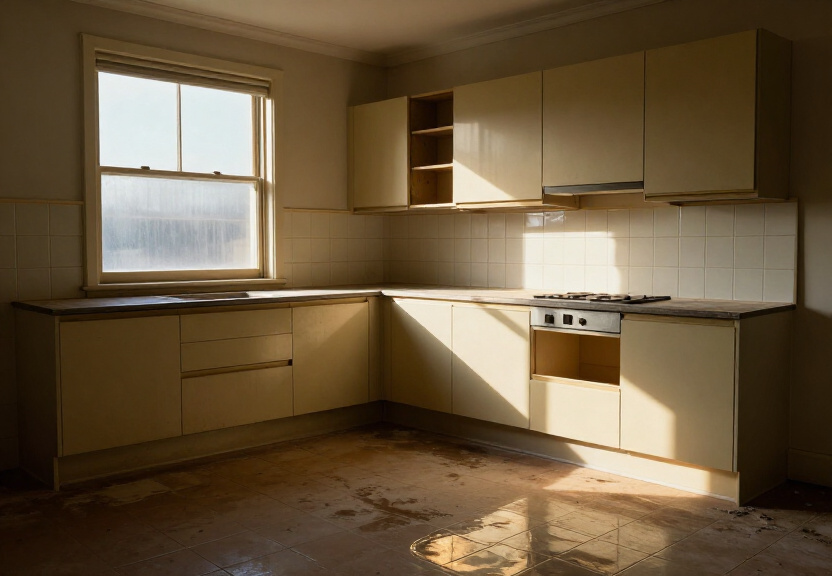 Mould-free basement in Mount Kuring Gai after treatment